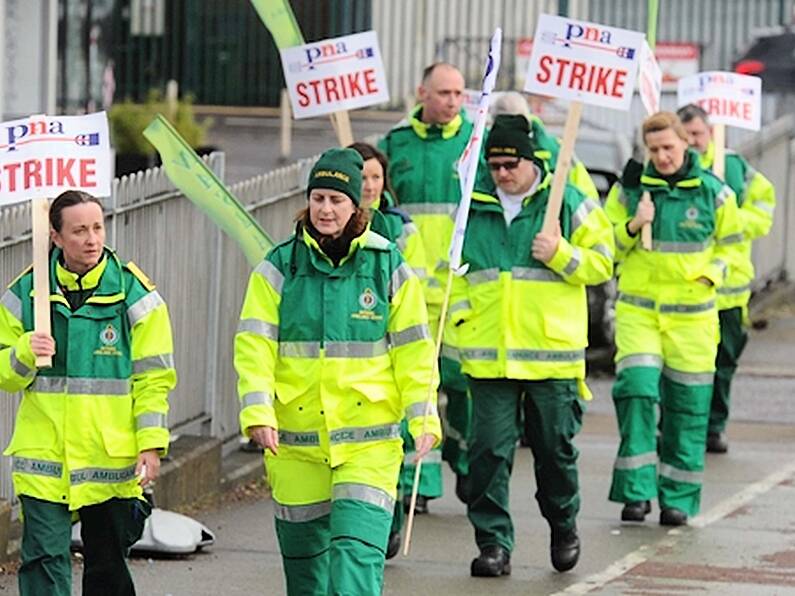 Ambulance strike continues for third day of industrial action