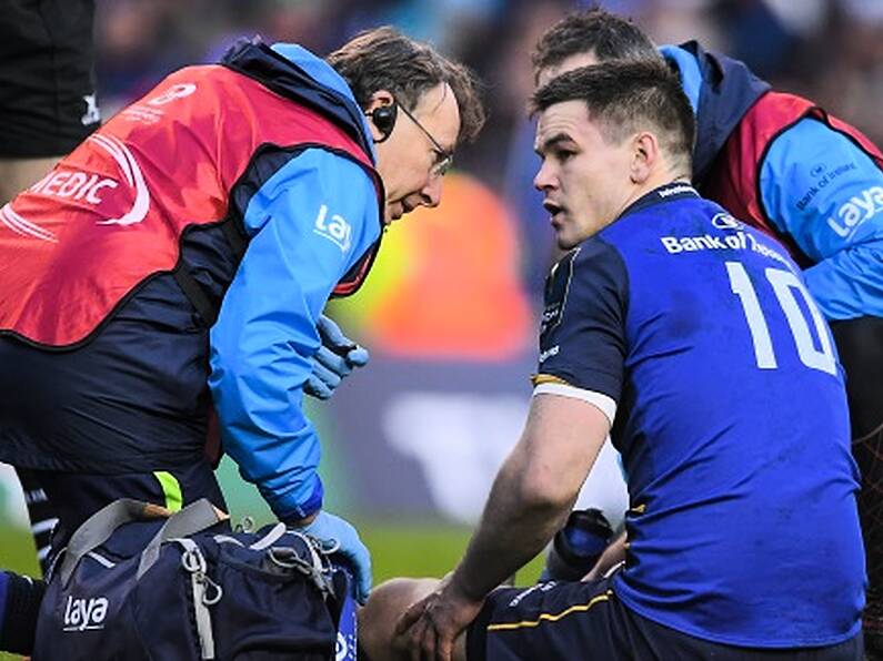 Johnny Sexton ruled out of Leinster team to face Ulster in Champions Cup quarter-final