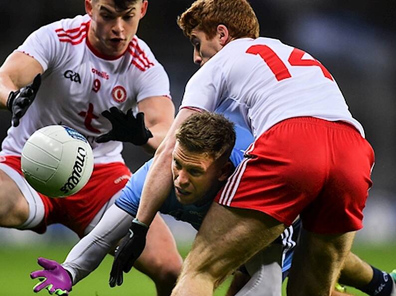 14-man Tyrone inflict third league defeat on Dublin