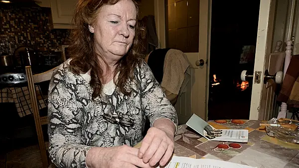 Grandmother waiting three years for new hip has to crawl up her stairs