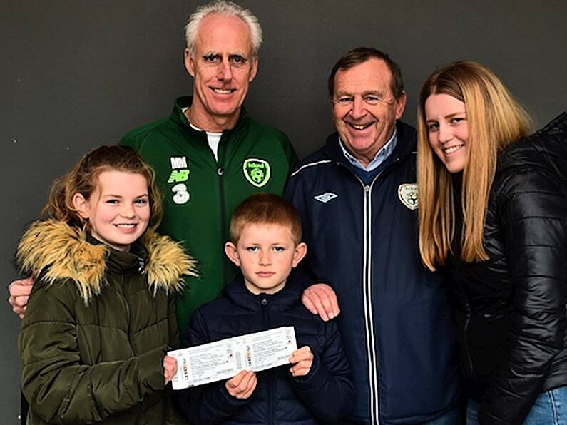 Mick McCarthy donates tickets to father's hometown club in Waterford