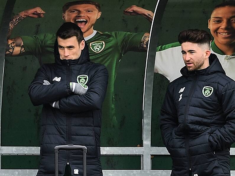 Seamus Coleman and Sean Maguire sit out Ireland training