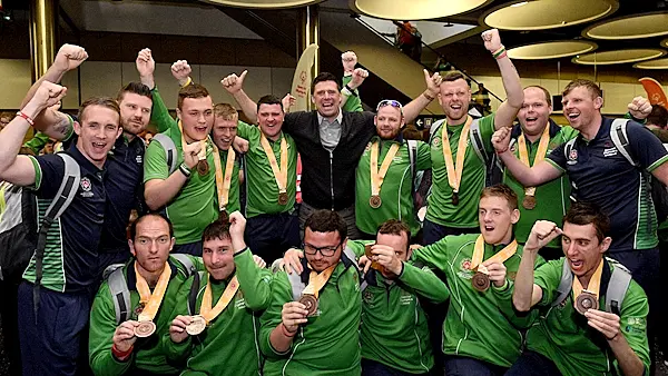 Triumphant Team Ireland touch down in Dublin to heroes' welcome