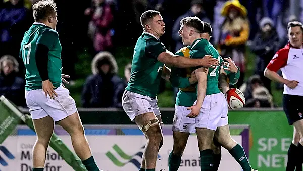 Ireland's U20s win the Grand Slam