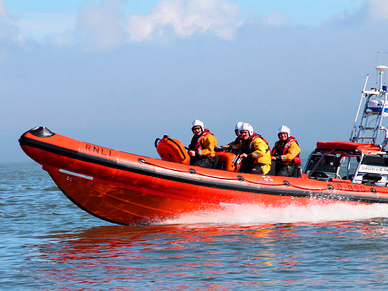 RNLI rescue nine people whose motor cruiser ran aground on rocks at Lough Derg