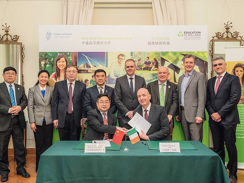 IT Carlow inks landmark agreement to cement links with Chinese universities