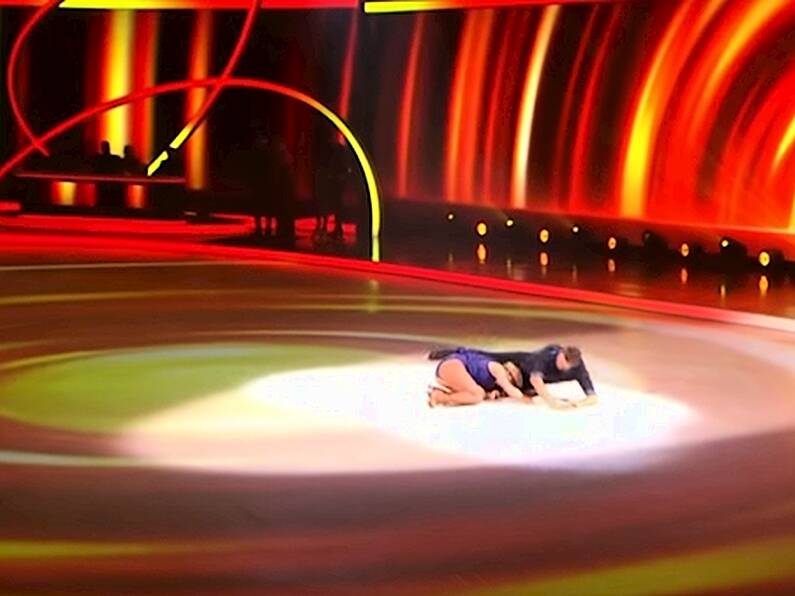 Watch: People were gutted after Brian McFadden fell on Dancing On Ice