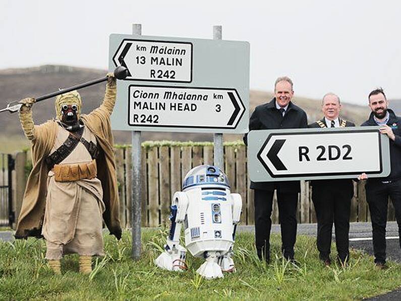 Scenic Donegal road renamed after Star Wars character