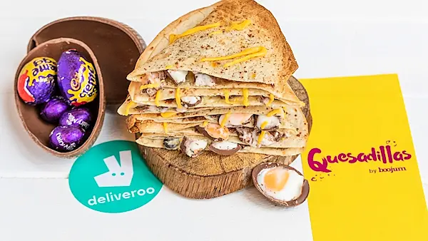 Cadbury Creme Egg Quesadillas are now a thing