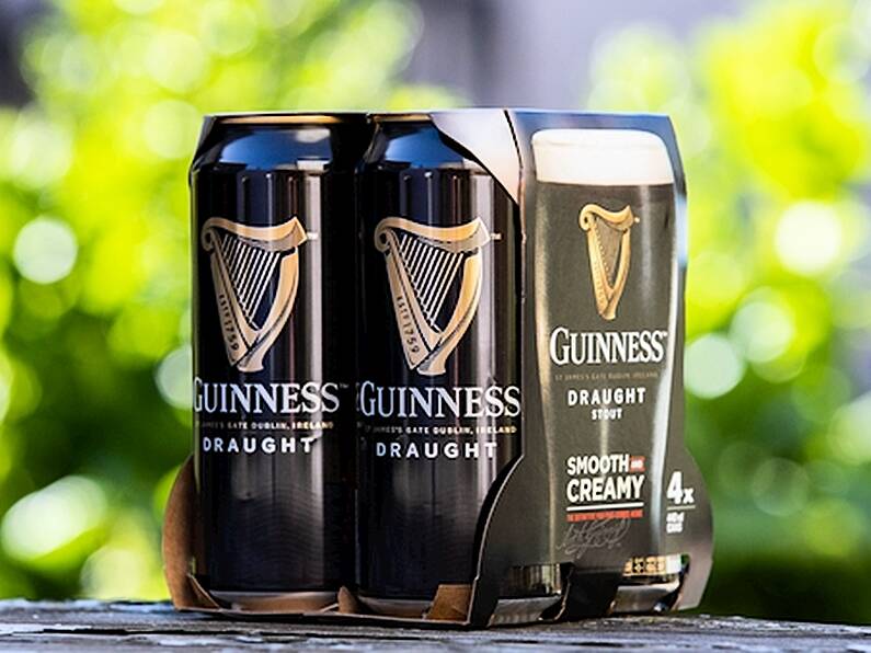 Guinness maker to remove plastic from beer packaging