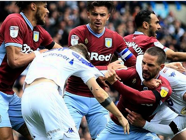 Watch: Strange turn of events as Leeds let Aston Villa score goal