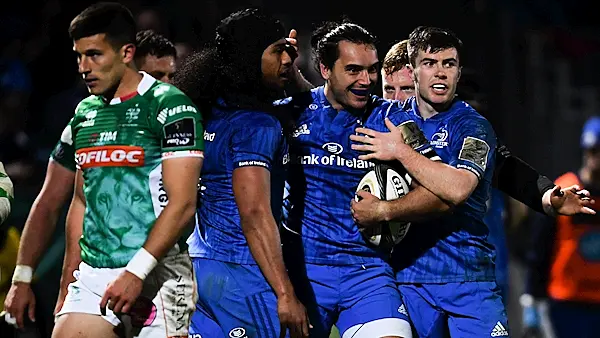 Last-gasp try gives Benetton draw at Leinster