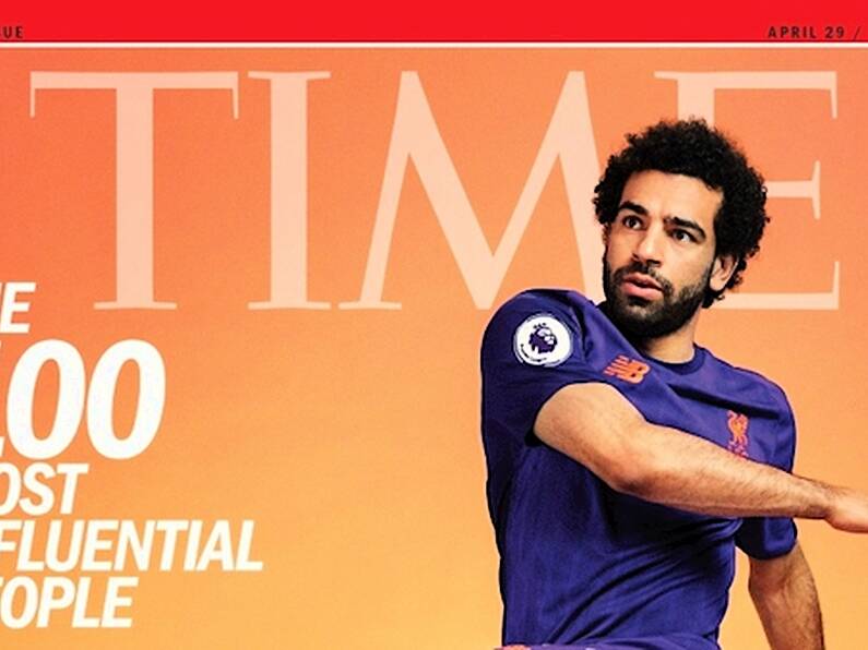 Liverpool's Mo Salah graces TIME cover as he is named among 100 most influential people