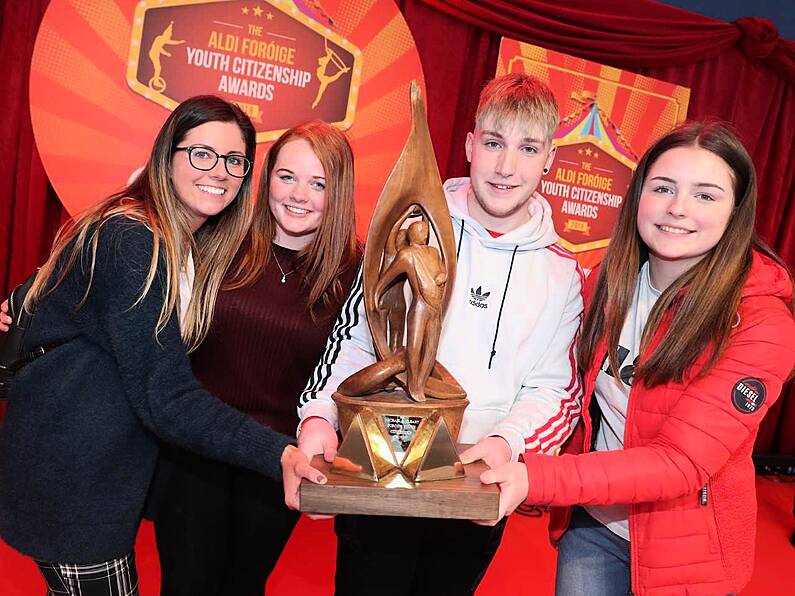 Carrick-On-Suir Foróige project overall winner at their 'Youth Citzenship Awards'