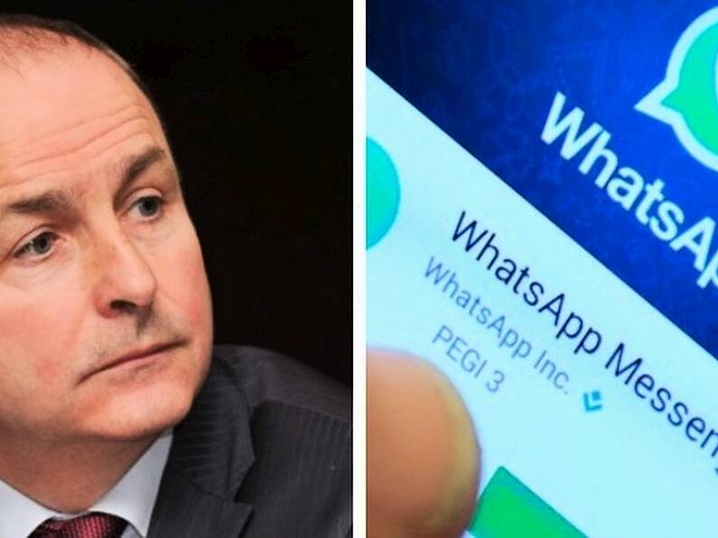 WhatsApp leak show messages Fine Gael members sent to a radio station