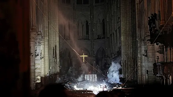 How the Notre Dame Cathedral fire unfolded