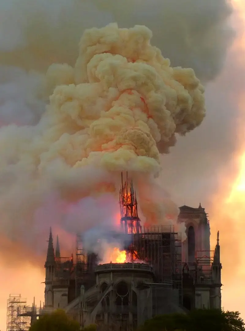 How the Notre Dame Cathedral fire unfolded