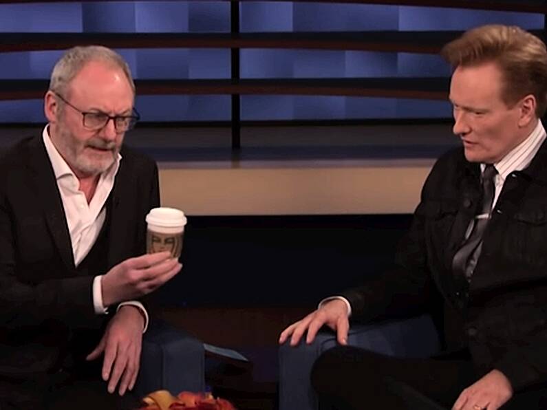 Liam Cunningham claims to have taken infamous Starbucks cup from Game of Thrones set