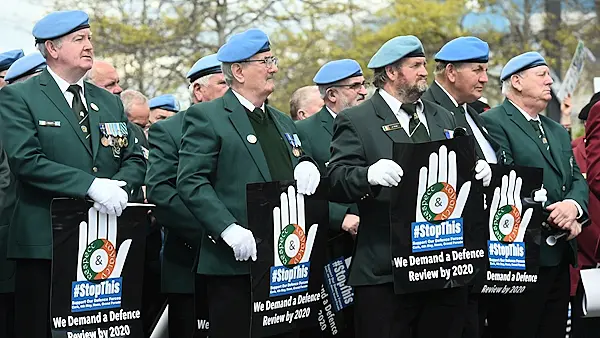 'Morale at all-time-low' in 'broken' Defence Forces, Cork parade hears