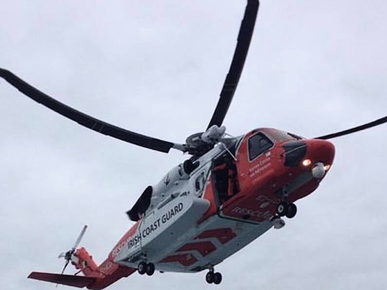 Helicopter airlifts injured man in Co.Waterford to UHC