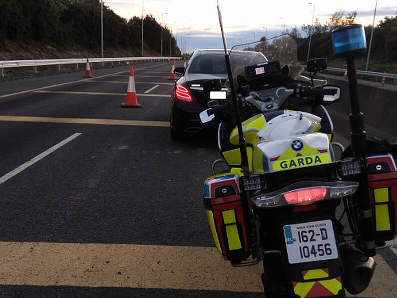 Merc driver caught speeding at 175km/h by Gorey Roads Policing Unit