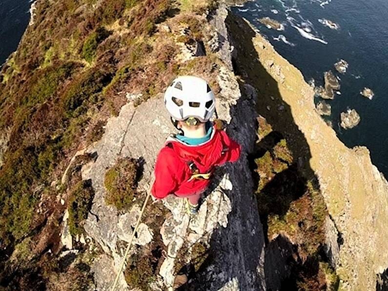 WATCH: Five-year-old boy walks along 190m high mountain ridge in Donegal