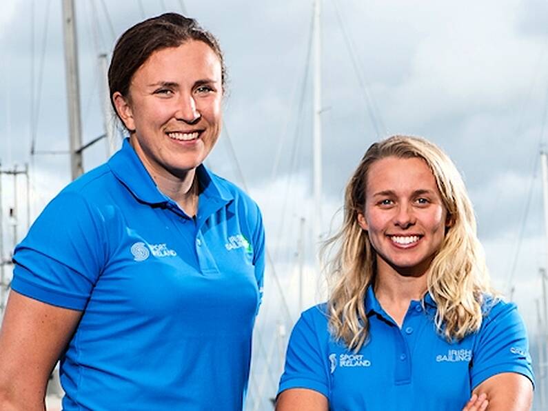 Annalise Murphy and Katie Tingle arrive in Germany ahead of Kieler Woche 2019