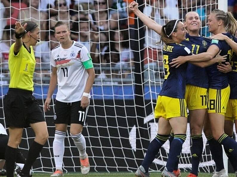 Sweden stun Germany to reach Women's World Cup semis