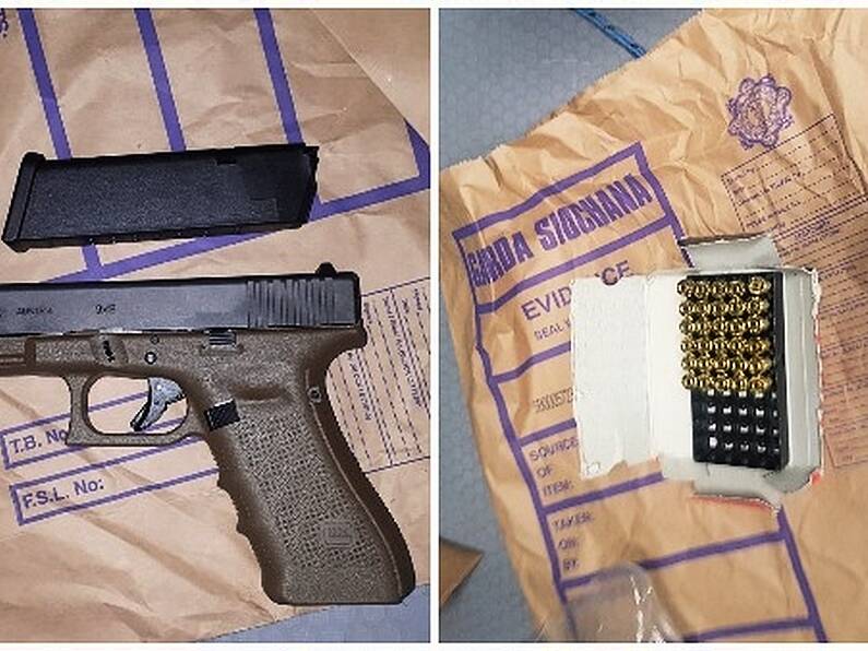 Two men arrested after handguns and ammunition seized in west Dublin