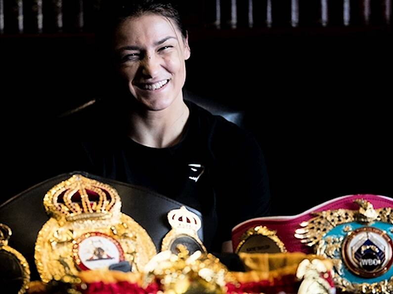 Katie Taylor immortalised in a mural on the side of Dublin pub