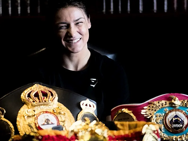 Katie Taylor immortalised in a mural on the side of Dublin pub