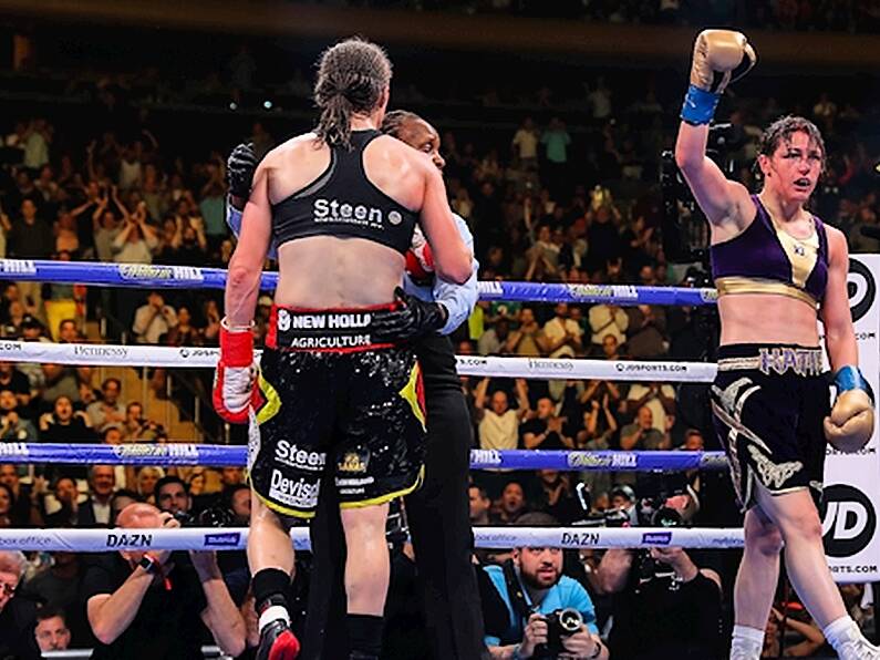 Katie Taylor becomes undisputed lightweight champion after all-action classic against Delfine Persoon