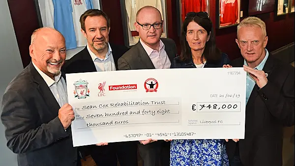 Charity match raises €748,000 for Seán Cox rehabilitation fund