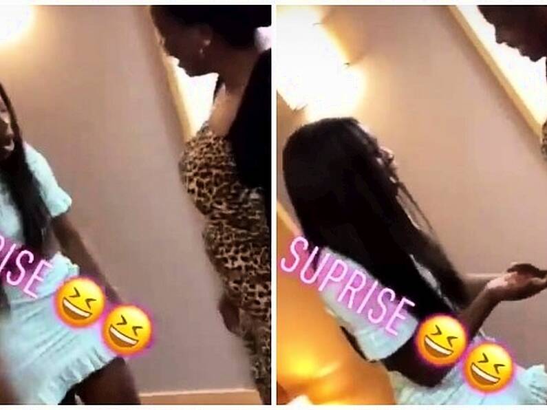 Yewande’s mother surprises her as she arrives home from Love Island