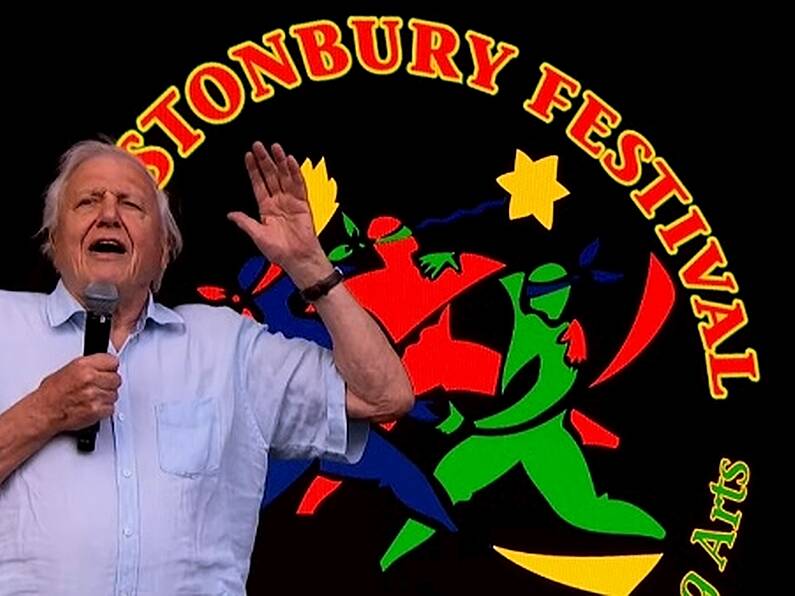 David Attenborough hailed ‘hero of Glastonbury’