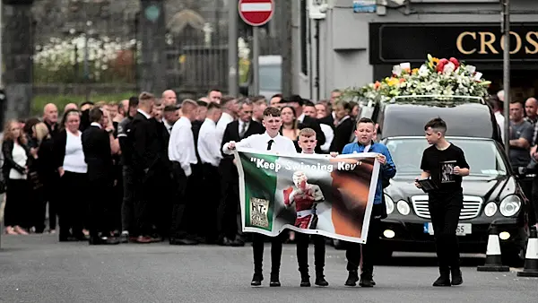 Hundreds attend removal of boxer Kevin Sheehy in Limerick