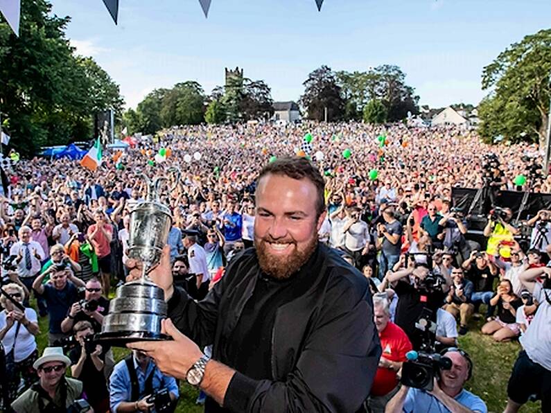 Shane Lowry 'overwhelmed' as thousands welcome Open champion in Clara