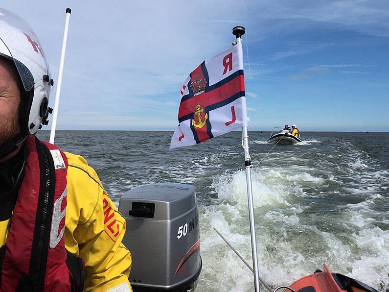 Wexford RNLI crew rescued two people when their rib broke down in Wexford Harbour