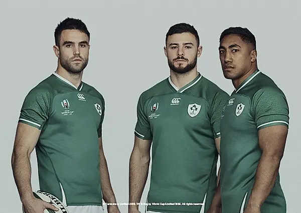 Here's the jersey Ireland will be wearing at the 2019 Rugby World Cup