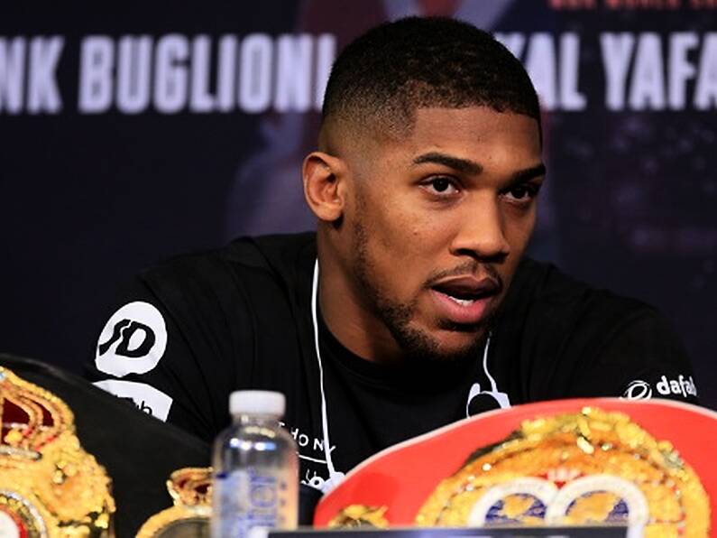 Joshua wants to get his boxing “passion” back ahead of Ruiz rematch