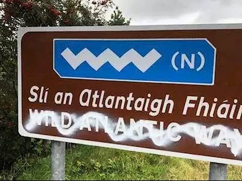 Donegal councillor encourages defacing of english signs in Gaeltacht