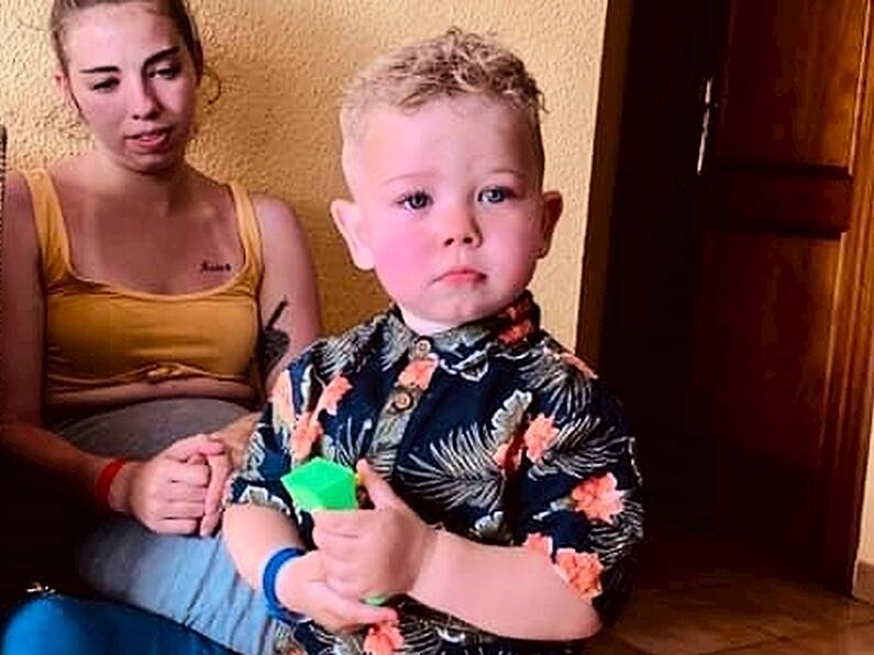 Over €1,000 raised for two-year-old critically ill after seizure while on holidays in Spain