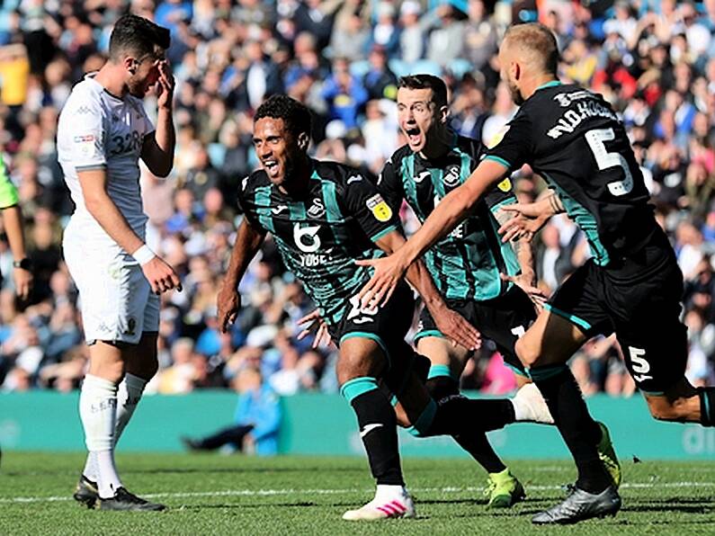 Championship wrap: Swansea strike at the death to sink Leeds