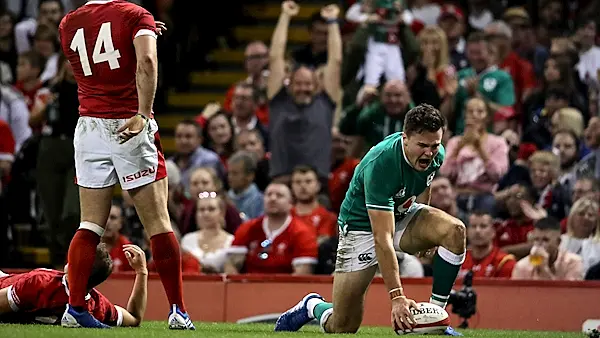 Here's the player ratings as Ireland defeated Wales in Cardiff