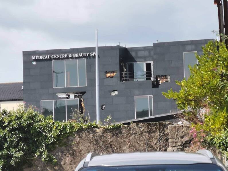 Fire at McCauley's Pharmacy in Wexford town