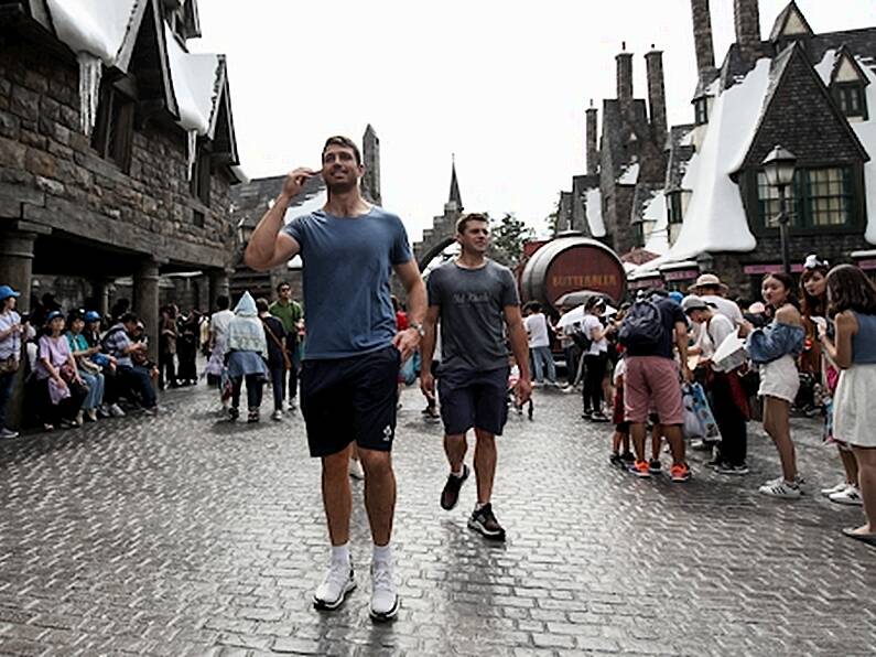 In pictures: Irish squad enjoy trip to Universal Studios Japan