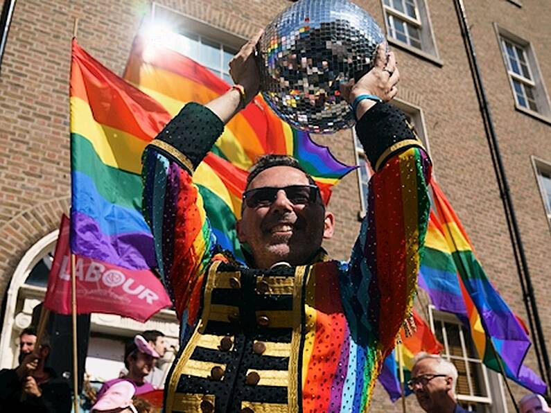 WATCH: ‘Disco outside the Dáil’ sends clear message to Pence