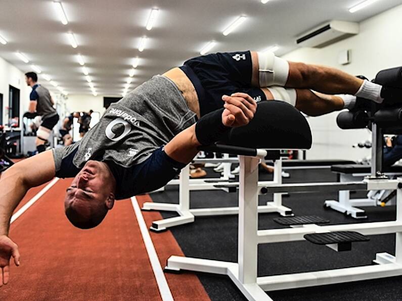 Photo Diary: Take a glimpse at some of the gym work by the Irish rugby guys