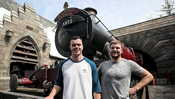 In pictures: Irish squad enjoy trip to Universal Studios Japan