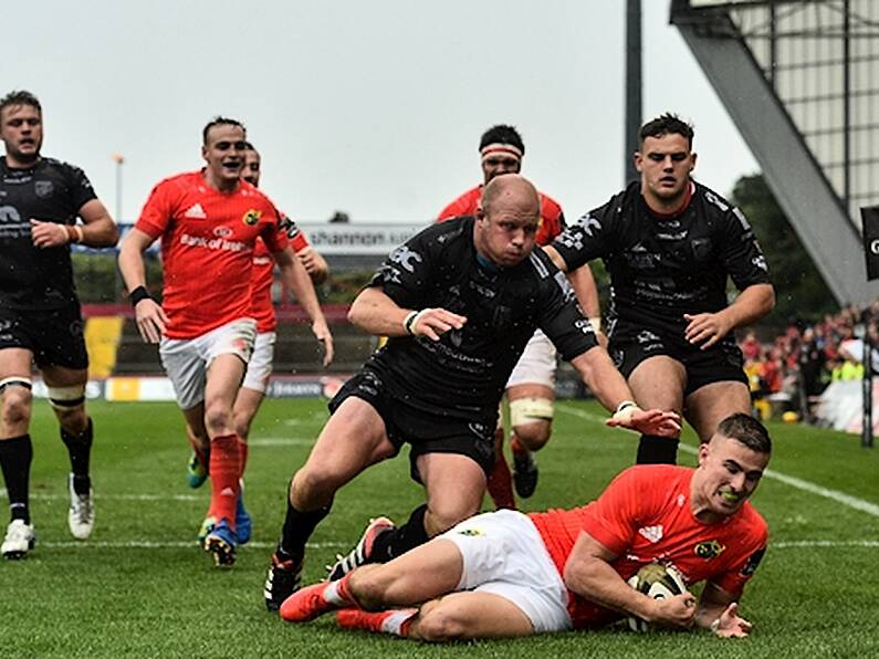 Munster ease to opening win against Dragons